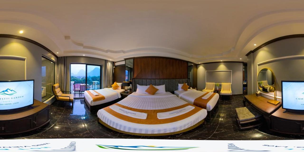 Confetti Garden Hotel 방 비엥 외부 사진